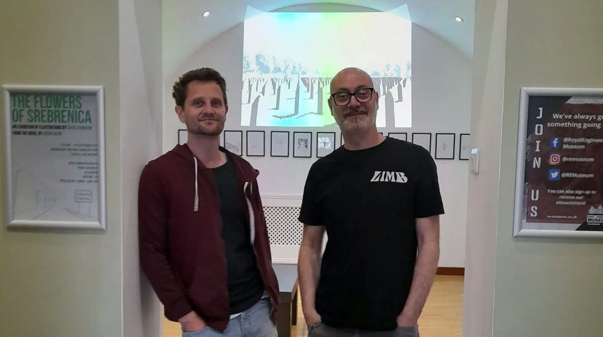 What Steven asked The Flowers of Srebrenica creators Aidan Hehir and David Frankum