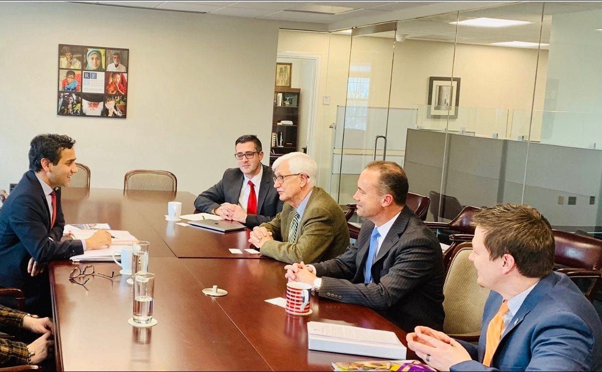 Rehman Chishti gets a 23% pay rise on his second job