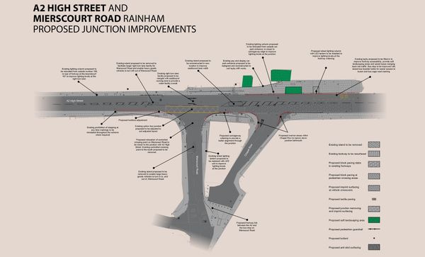 Medway Council plans to improve traffic flow by blocking road