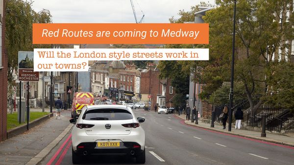 Red routes are coming to Medway