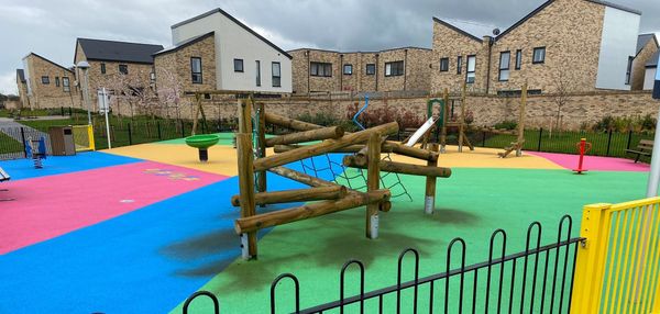 Developers block children from using play areas