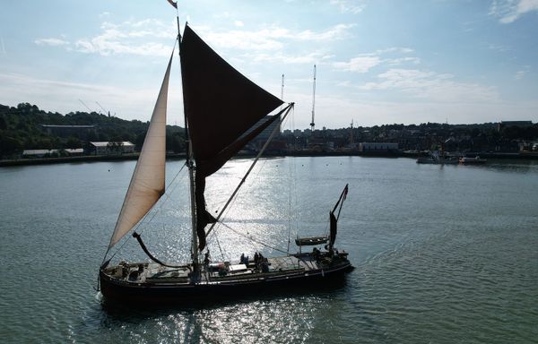 Barges find new life on the Medway