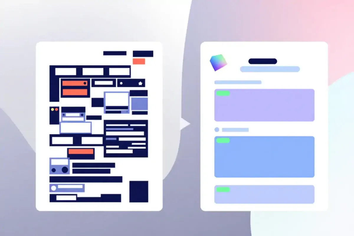 Complex multi-column form with many fields contrasted with simple single-column form design
