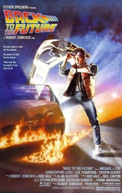 Back to the Future (1985) movie poster
