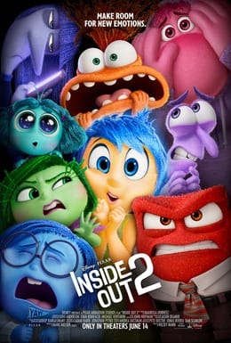 Inside Out 2 (2024) movie poster