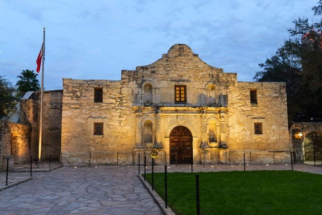 The Alamo in San Antonio