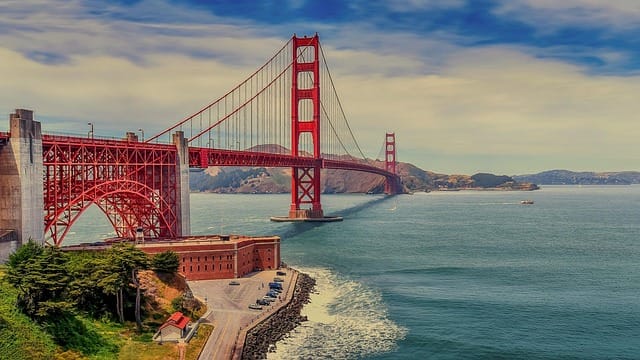 Golden Gate Bridge in San Francisco
