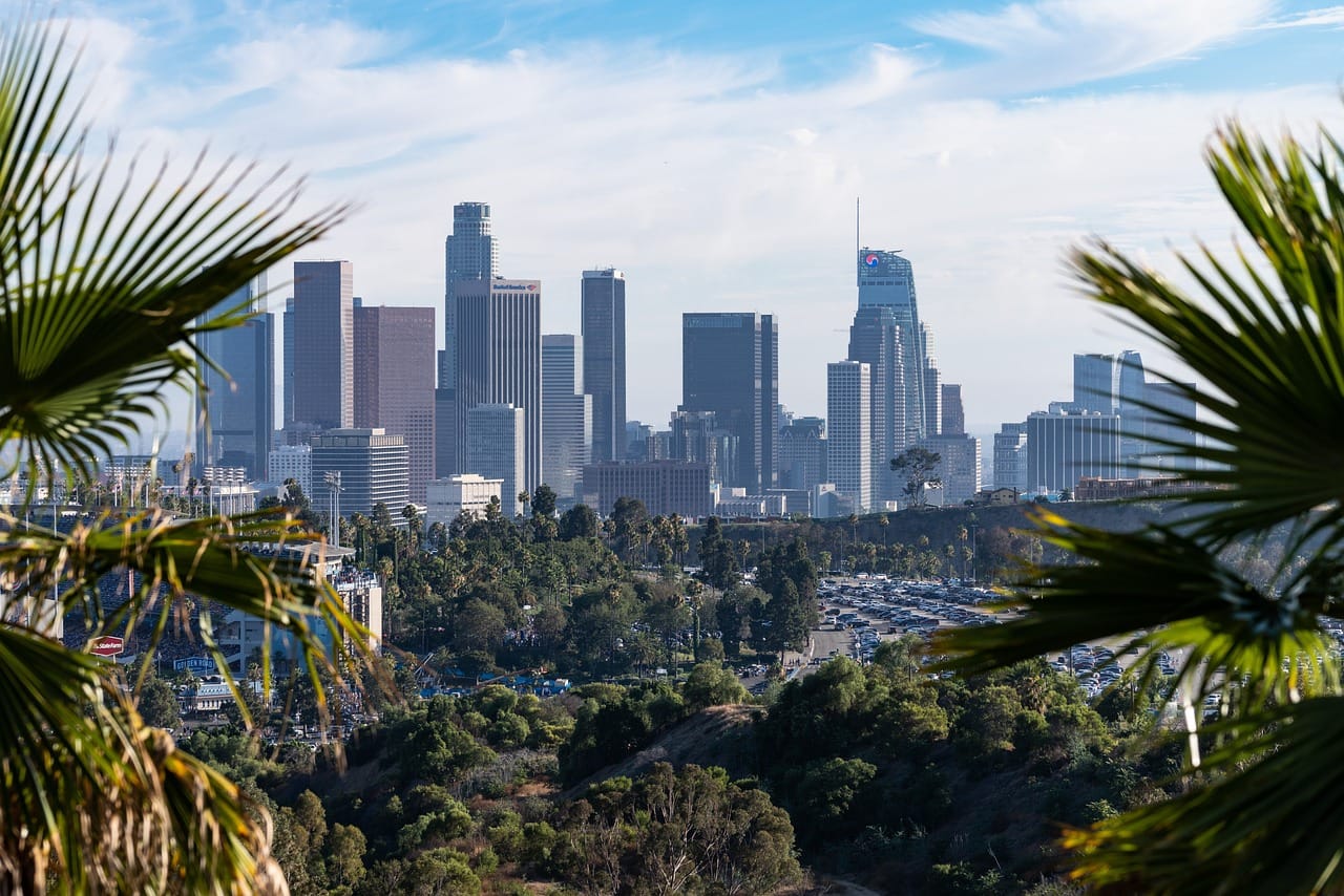 Downtown Los Angeles skyline