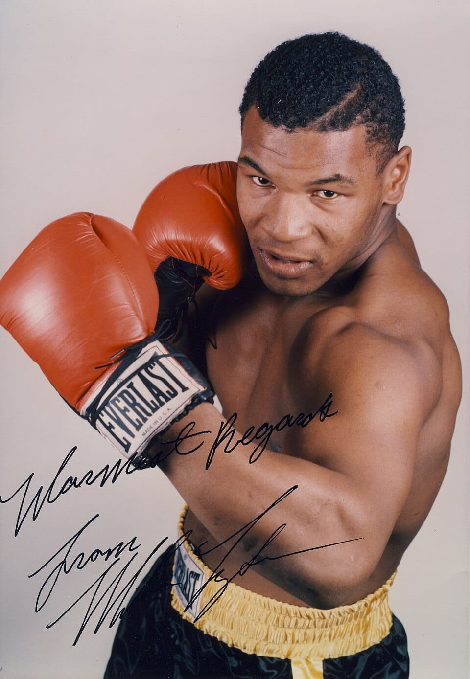 A young Mike Tyson