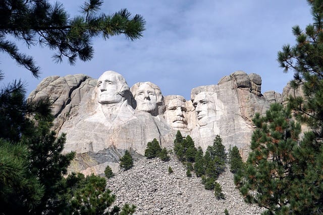 Mount Rushmore in South Dakota