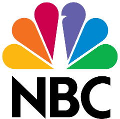 NBC peacock logo used throughout the 1990s