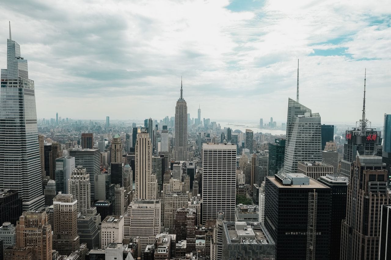 Midtown Manhattan and New York City skyline