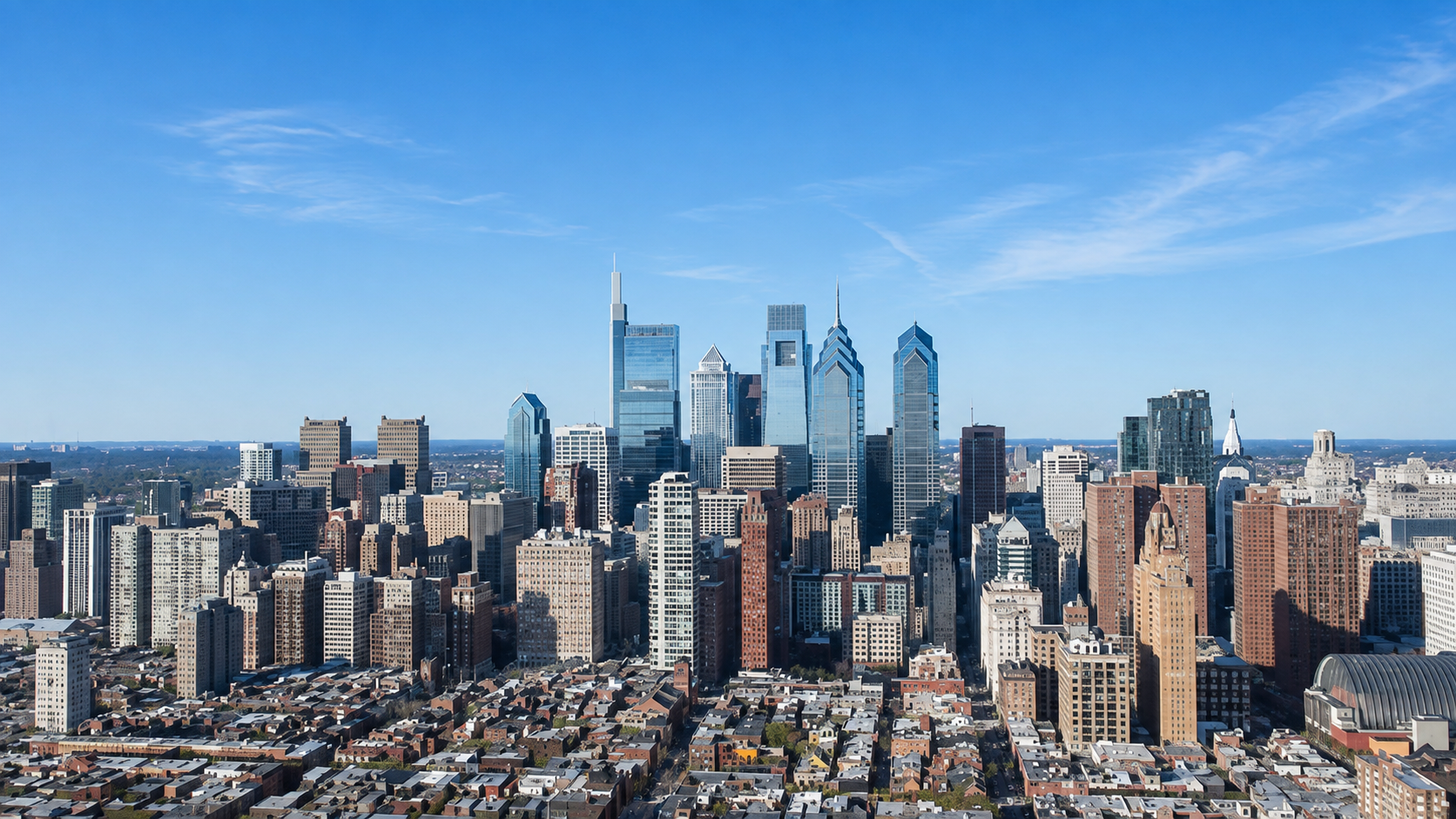 Center City Philadelphia skyline
