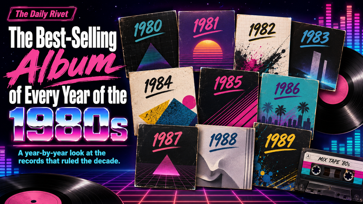 The Best-Selling Album Every Year of the 1980s