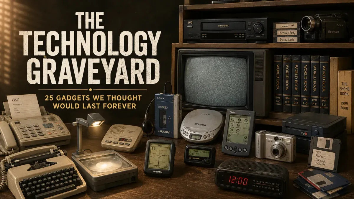 The Technology Graveyard: 25 Gadgets We Thought Would Last Forever