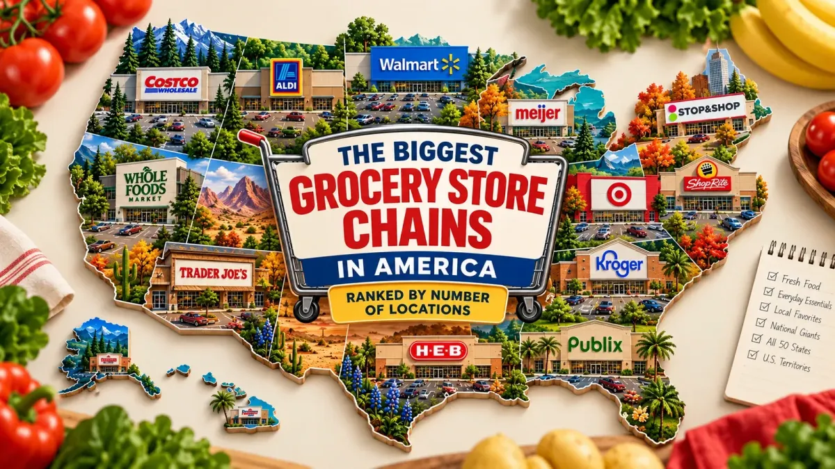 The Biggest Grocery Store Chains in America, Ranked by Number of Locations
