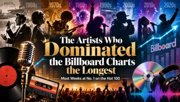 The Artists Who Dominated the Billboard Charts the Longest