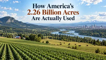 How America’s 2.26 Billion Acres Are Actually Used