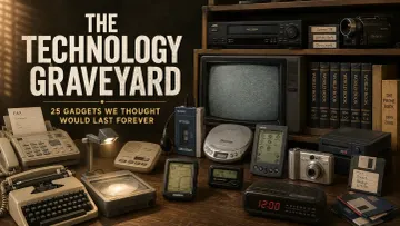 The Technology Graveyard: 25 Gadgets We Thought Would Last Forever