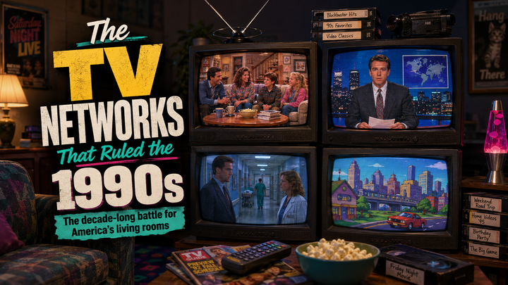 The TV Networks That Ruled the 1990s