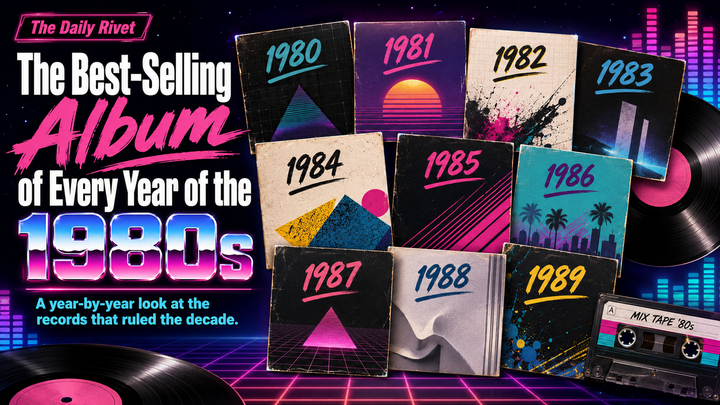 The Best-Selling Album Every Year of the 1980s