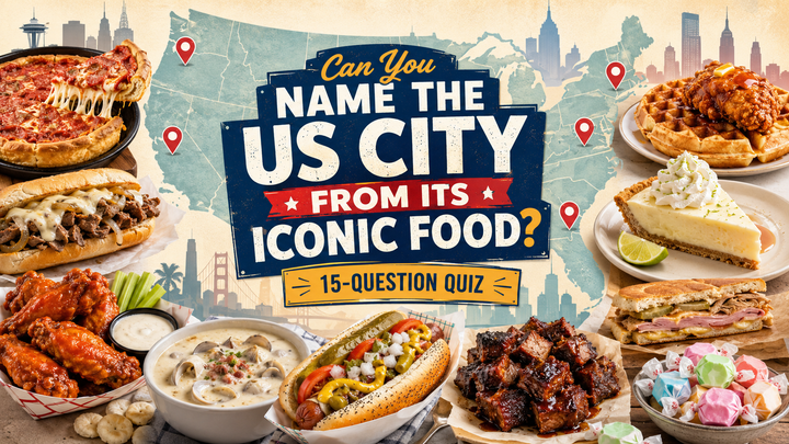Can You Name the US City From Its Iconic Food?