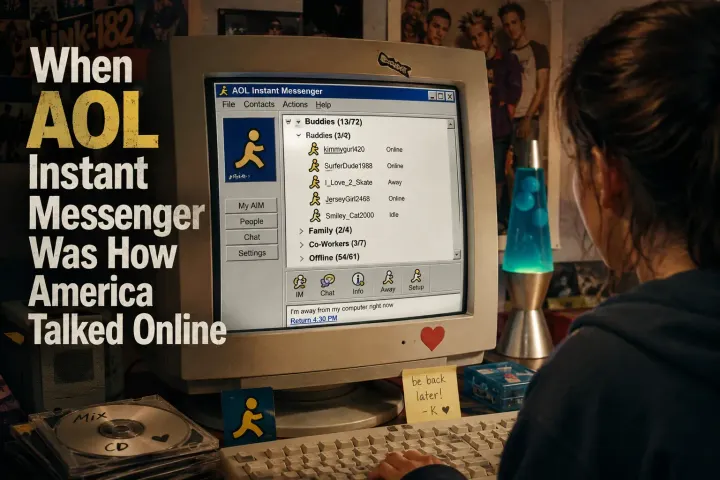 When AOL Instant Messenger Was How America Talked Online