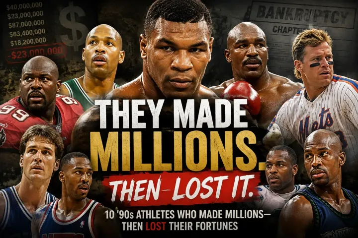 10 ’90s Athletes Who Made Millions — Then Lost Their Fortunes