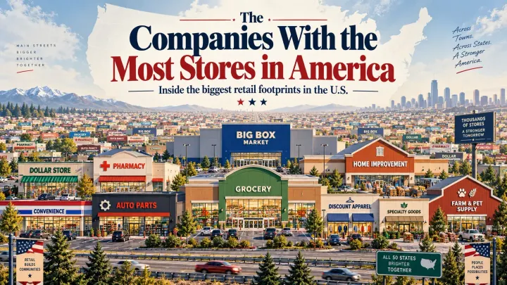 The 20 Retail Companies With the Most Stores in America