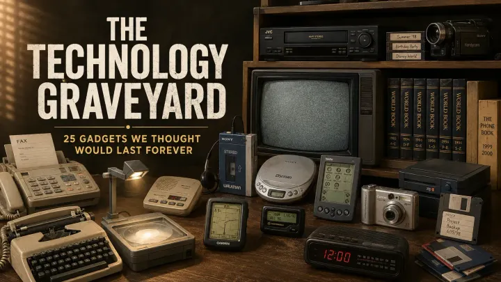 The Technology Graveyard: 25 Gadgets We Thought Would Last Forever