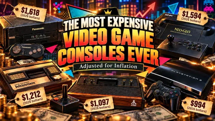 The Most Expensive Video Game Consoles Ever, Adjusted for Inflation