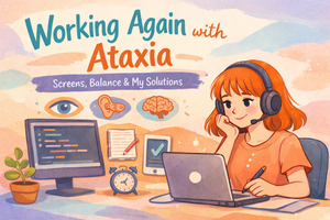 Image of: Working Again with Ataxia: Why Screens Exhaust Me and What Actually Helps