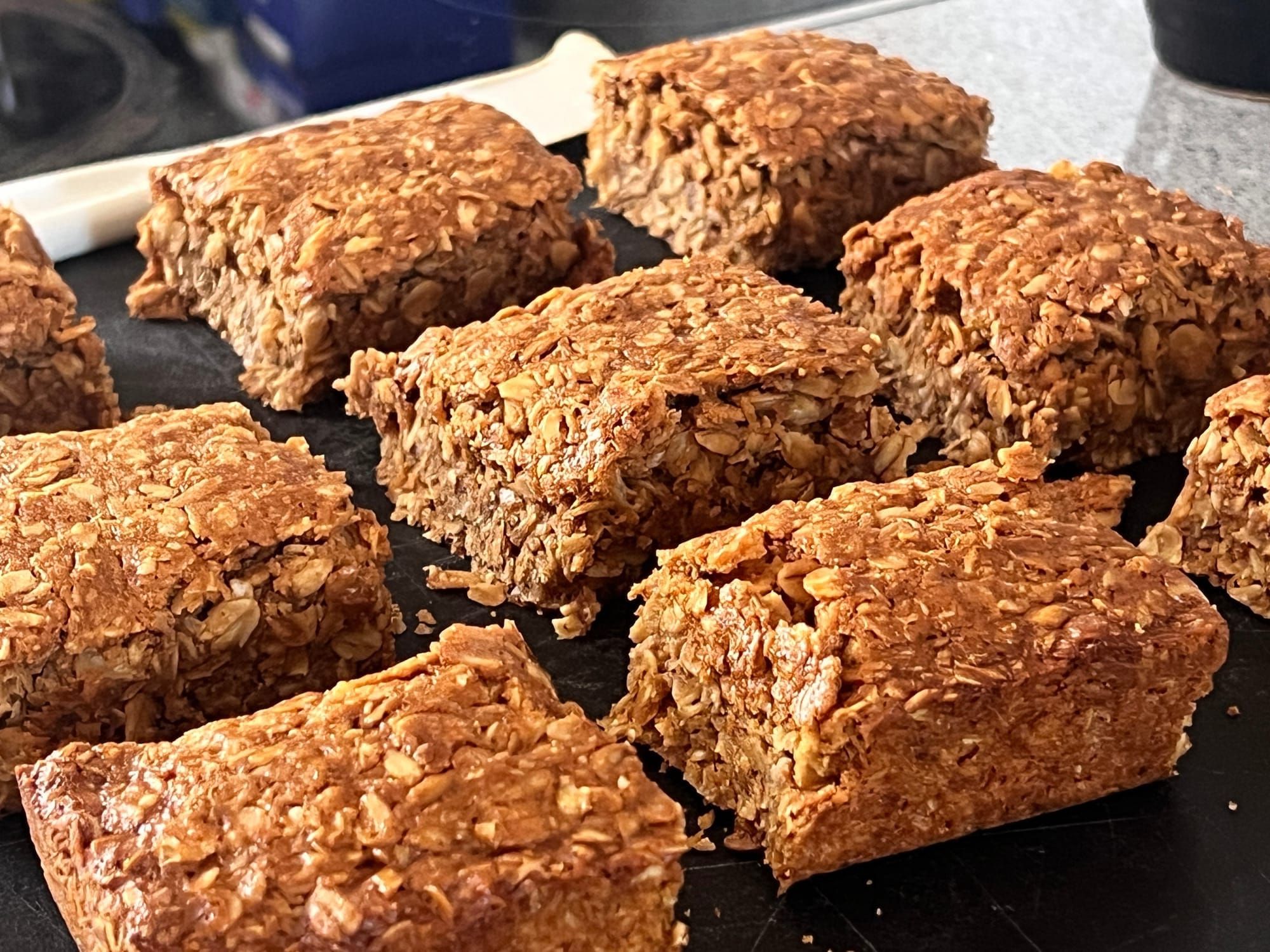 Vegan Biscoff Flapjack feature image