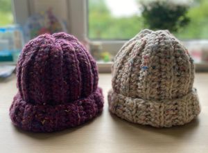 WIN one of two chunky wool hats crocheted by Eve! feature image