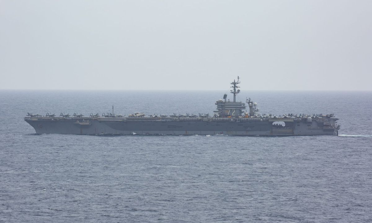 Tàu sân bay Mỹ đến Trung Đông mang tiêm kích tàng hình F-35