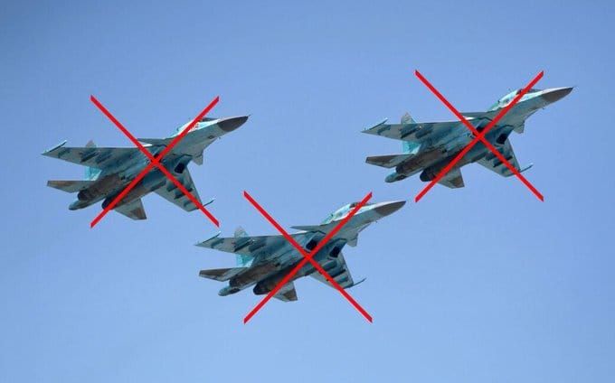 F-16 vượt trội trong chiến đấu, 4 chiếc Su-34 và 1 chiếc Tu-22 bị bắn hạ trên bầu trời Kursk