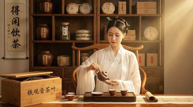 【Nhã thú khuê các】Mạn đàm câu chuyện về nữ tử và trà thời xưa