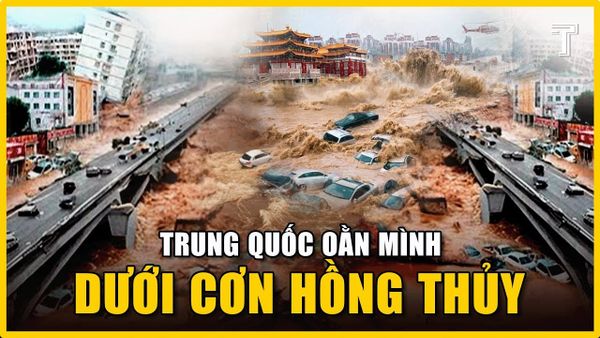 Trung Quốc Gấp Rút Xả Lũ, Nguy Cơ Vỡ Đê Đập, Người Dân Quằn Quại Than Khổ