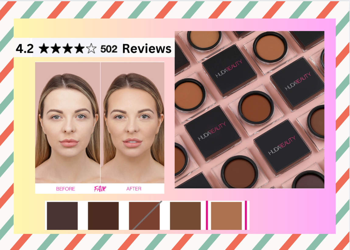 HudaBeauty Tantour Contour and Bronzer Cream