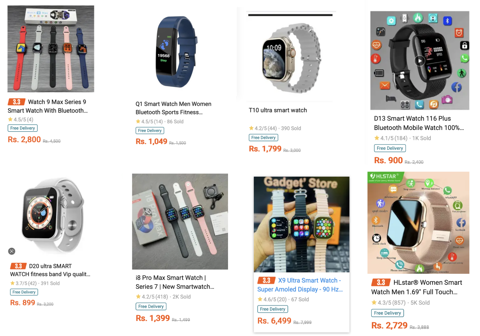 Smartwatches are luxurious