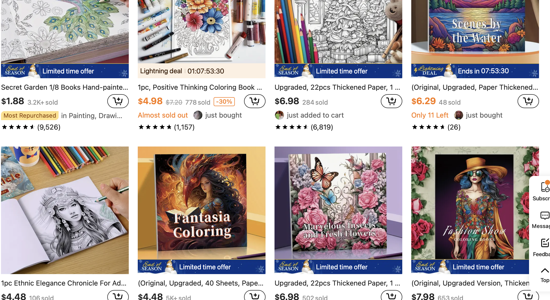 Coloring books at TEMU