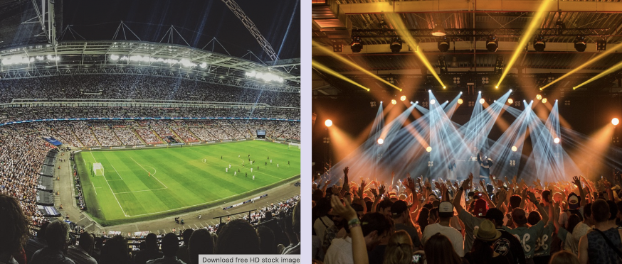 Movie or game tickets as gift for men