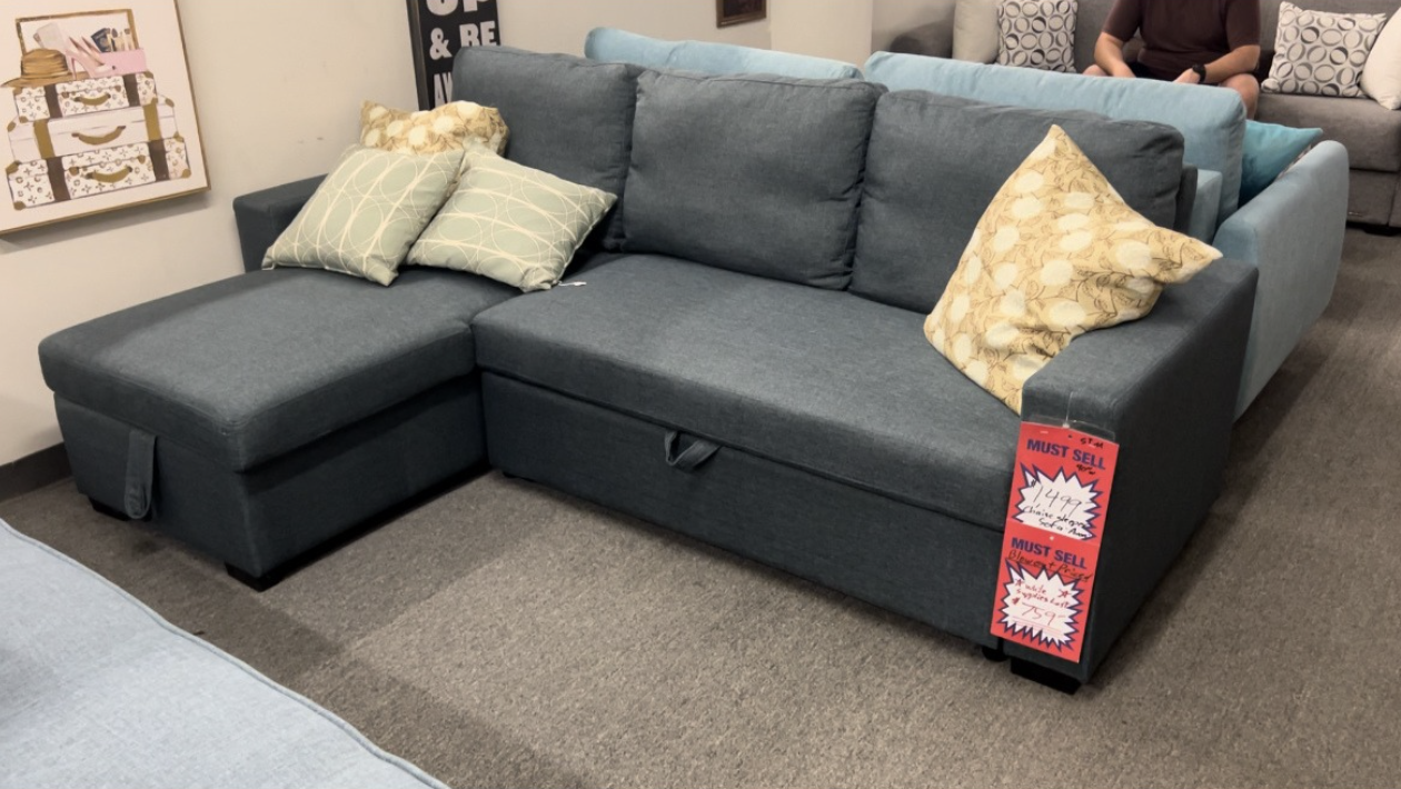 Chaise Sleeper Sofa at the Boston Bed Company
