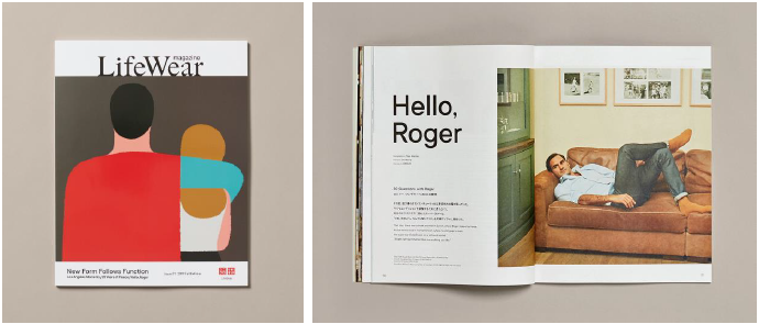 UNIQLO《LifeWear magazine》創刊號