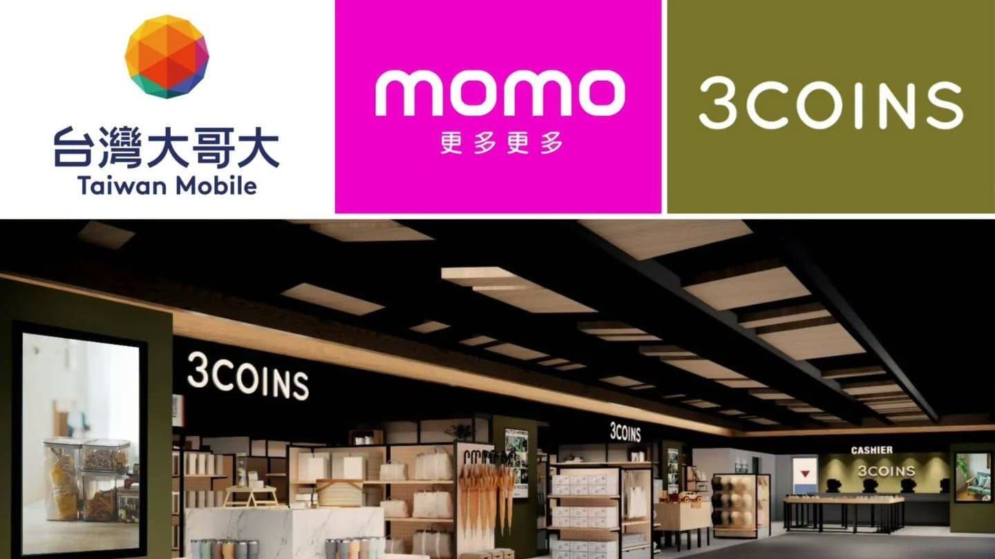 3COINS 台灣與台灣大哥大、momo 的全通路零售布局