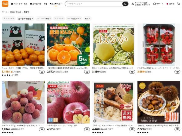 Temu 在日本電商市場利用在地食品與 Amazon 物流建立低價信任