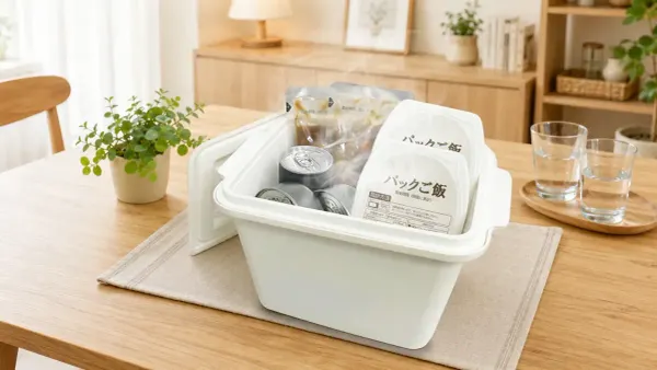 日本防災食品與滾動式儲備商品