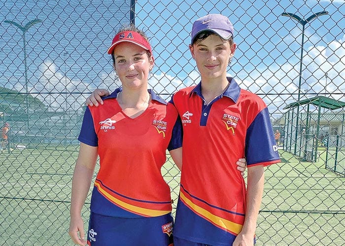 Local tennis talent takes on the nation