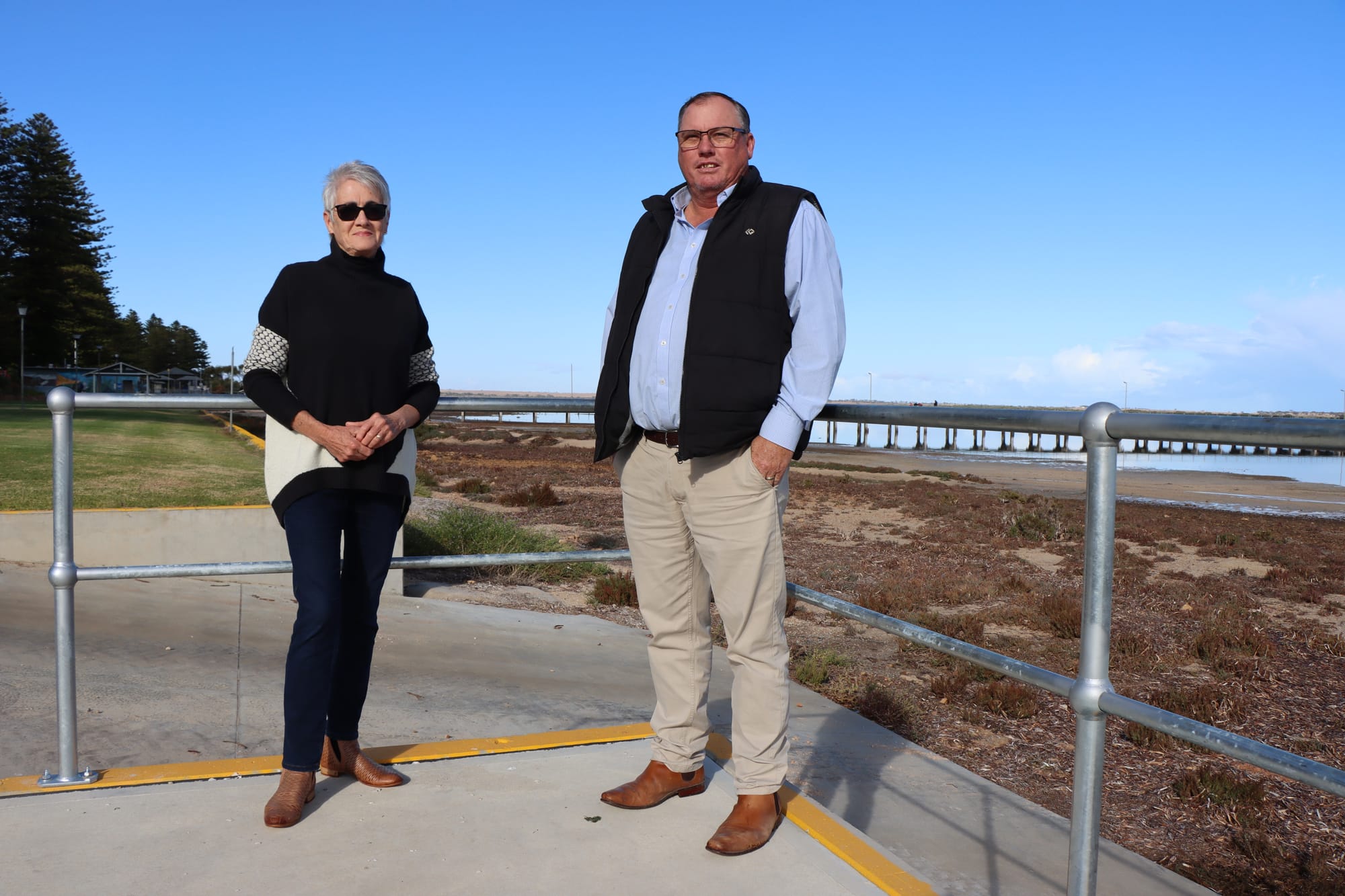 Improved seawall safety at Broughton