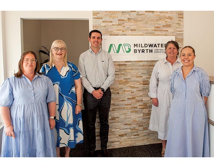 Mildwaters Byrth’s new Minlaton office